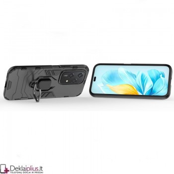 Sustiprintas dėklas 4in1 - juodas (Huawei Honor 200 Lite) Sustiprintas dėklas 4in1 - juodas (Huawei Honor 200 Lite)